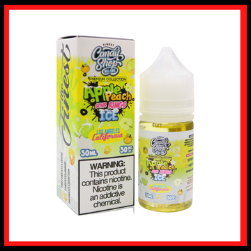 THE FINEST APPLE PEACH SOUR RINGS ICE 30ML E-LIQUID